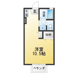 ラ・フォーレ岩崎【2階】の間取り