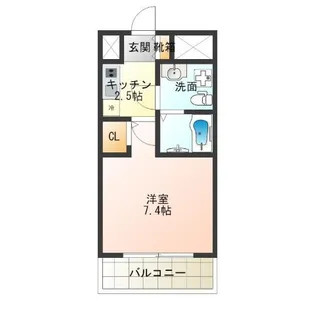 FDS Court Felice【8階】の間取り