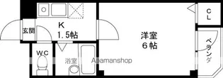 エクセルライフ長栄寺【2階】の間取り