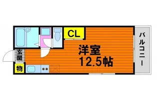 BACK・PACKER【1階】の間取り