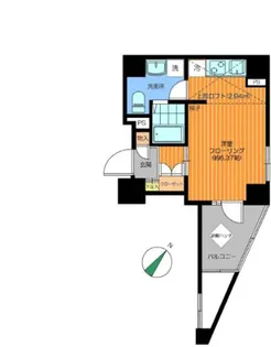 ラグジュアリーアパートメント文京千石#02【8階】の間取り
