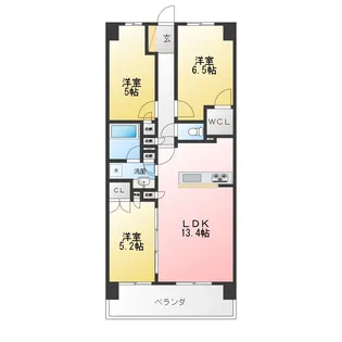 M’s City 神宮前【6階】の間取り