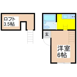 アークエステート22番館【1階】の間取り