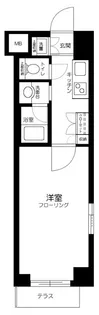 ルーブル学芸大学七番館【1階】の間取り