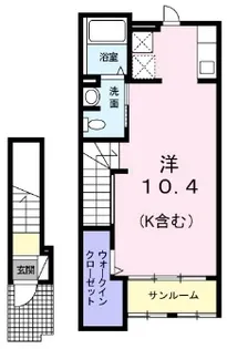 ブリーズ【2階】の間取り