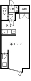 Jアルマーニ【2階】の間取り