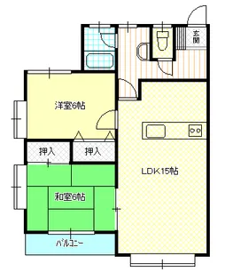 アベールサトウ【2階】の間取り