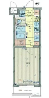ルーブル中馬込弐番館【2階】の間取り