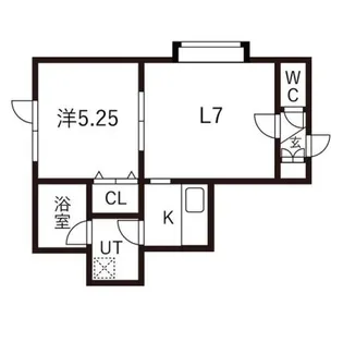 ユニオンライフ【2階】の間取り