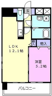 ライフコート丸之内【8階】の間取り