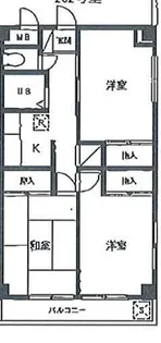 メゾン・アルベール【2階】の間取り