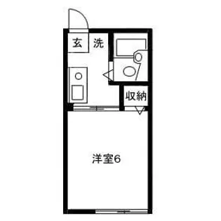 シティハイム グレイス【2階】の間取り