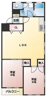フラットI【2階】の間取り
