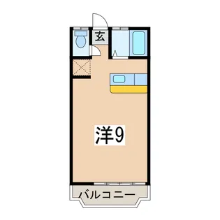 コーポ長谷川【2階】の間取り