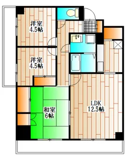 ラ・プリメーラ【3階】の間取り