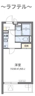 クレイノEXIV II【1階】の間取り