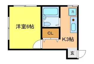 ジュノ【2階】の間取り