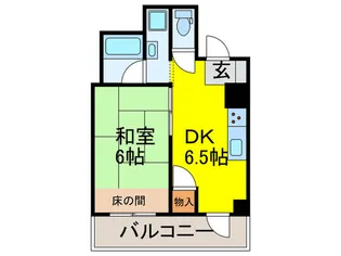 サンピア久米田【5階】の間取り