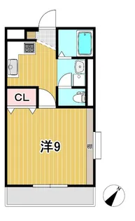 プルミエールA【1階】の間取り