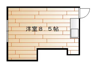 新町浦荘 壱番館【1階】の間取り