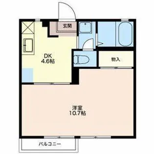 セフィラテラモトA棟【2階】の間取り