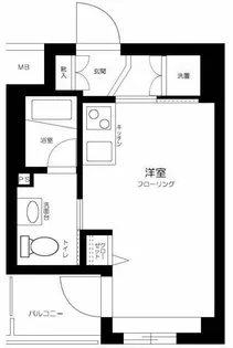 SIN City両国弐番館【6階】の間取り