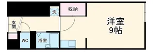グレースD【1階】の間取り