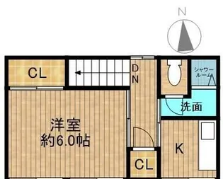 石島戸建【2階】の間取り