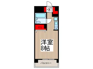ミレニアム北浦和A棟【5階】の間取り