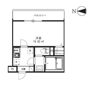 アークヴィレッジ【3階】の間取り