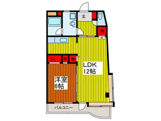 グランベル【2階】の間取り