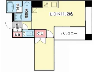 カンファタブル柳橋【2階】の間取り