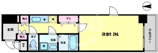 サムティ本町東レジックス【8階】の間取り