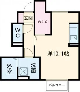 イリゼII【1階】の間取り