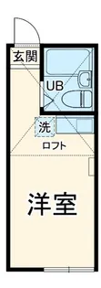 ユナイト白幡チョコミントパフェ【2階】の間取り