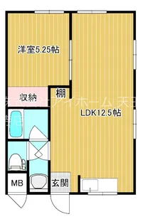 プラネットハイツ【2階】の間取り