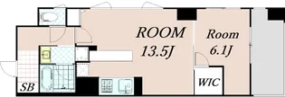 STANDZ西院【6階】の間取り