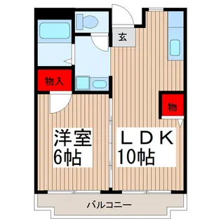 マノワール鈴木【1階】の間取り