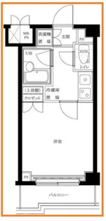 ルーブル南品川【3階】の間取り