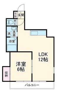杉浦ハイツ【2階】の間取り