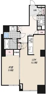 アマックス横浜【7階】の間取り