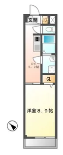 可児ハイツ【4階】の間取り