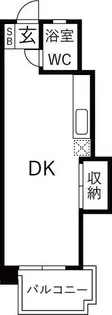 トーカンマンション千種【6階】の間取り