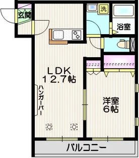 エスポワール北浦和【3階】の間取り