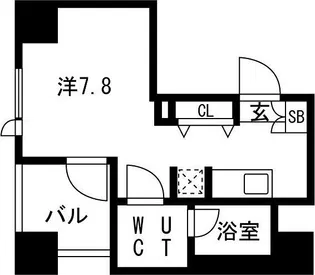 スパシエ新高円寺【2階】の間取り