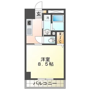 SKY&EARTH【1階】の間取り