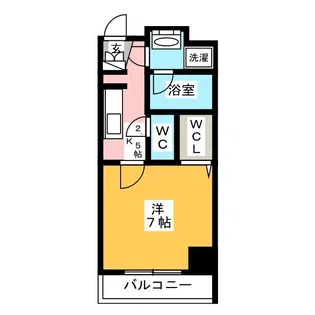 スカイコートグランデ大塚【7階】の間取り