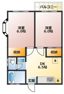 コーポ春日【2階】の間取り