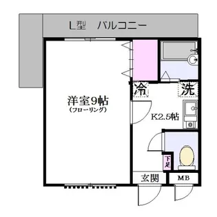 グランドビレッジ【3階】の間取り