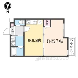 フォルトゥーナ打出浜【2階】の間取り